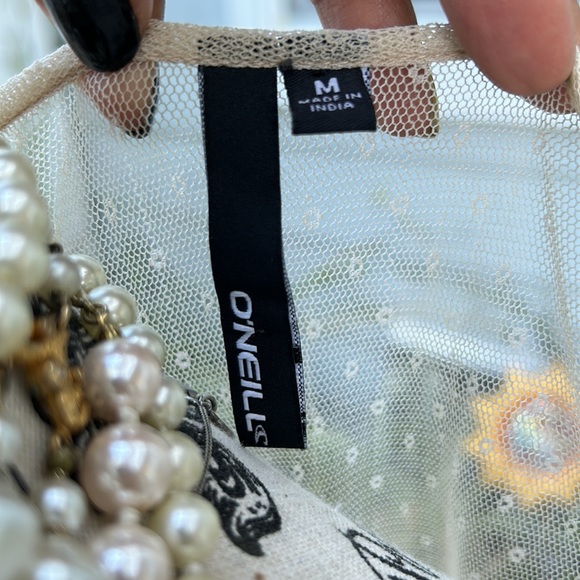 O’Neill Truly Blush Sheer Lace Top - Picture 4 of 5